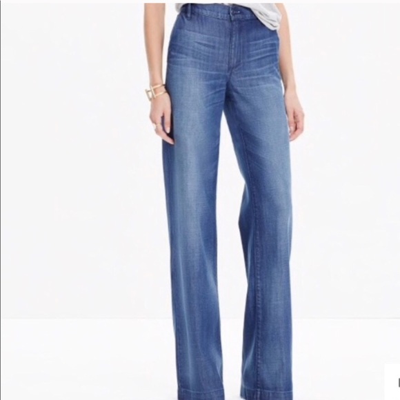 madewell high rise flare